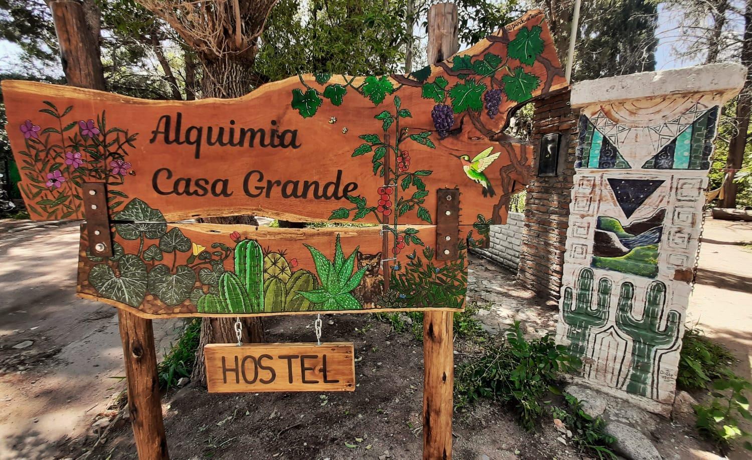 Alquimia Hostel San Marcos Sierras Exterior photo